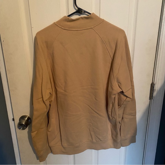 Teddy Fresh Plaid Appliqué Mock Neck M - Picture 4 of 5